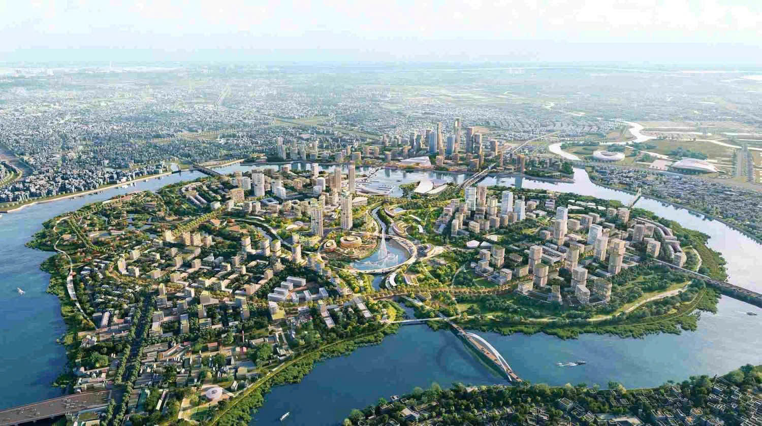 Phối cảnh Khu đô thị mới Bình Quới