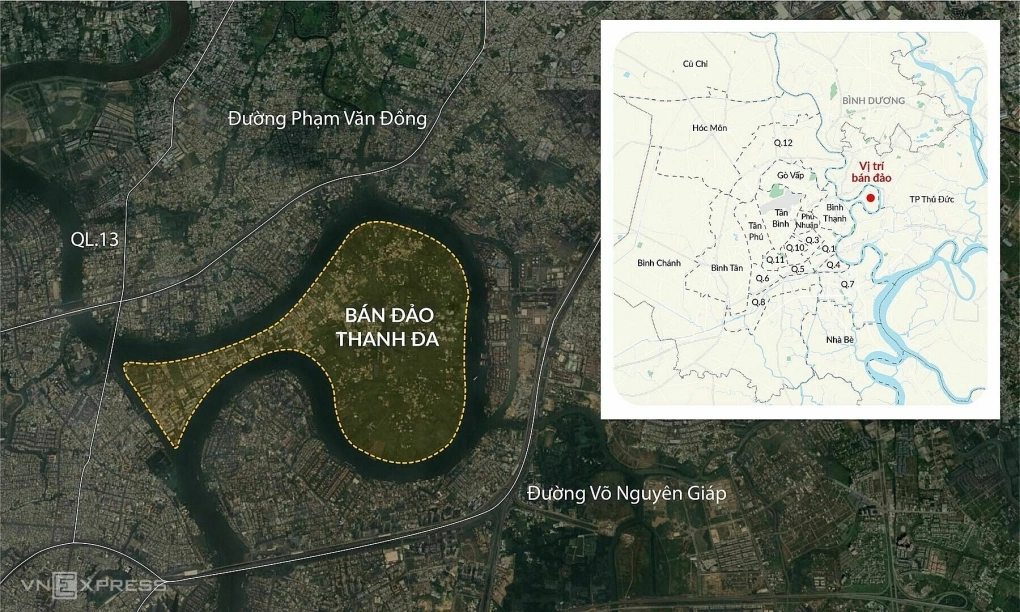 bán đảo Thanh Đa – Bình Quới