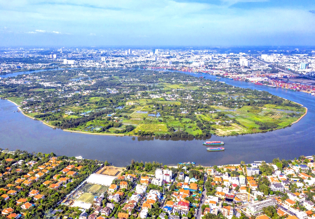 Bán đảo Bình Quới - Thanh Đa được bao bọc bởi sông Sài Gòn